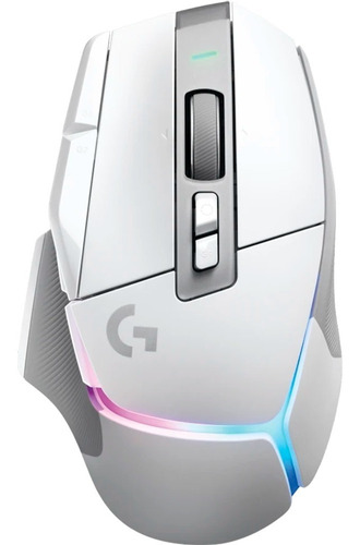 Mouse para jogos sem fio Logitech G502 X Plus Rgb branco