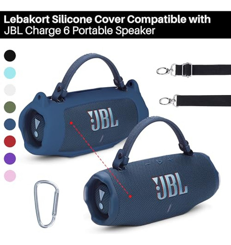 Funda De Silicona Compatible Con El Altavoz Portátil Jbl Cha