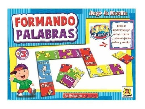 Juego De Mesa Didáctico Formando Palabras Implás