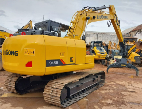 Escavadeira Liugong 915e 2021 Com Garra E Rotator Florestal