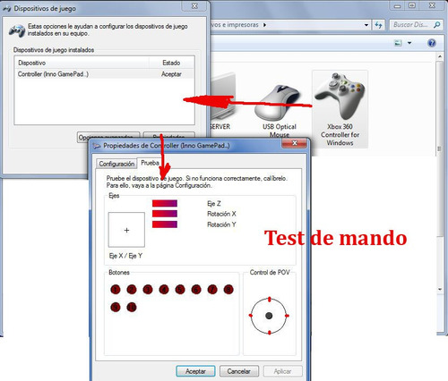 Imagen 5 de 7 de Palanca Control Mando Xbox 360 Y Pc Por Usb