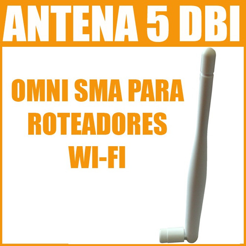 30 Antenas Omni Greatek 5 Dbi Para Roteadores Wireless Wi-fi