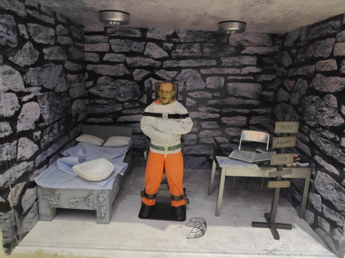 Diorama Dr Hannibal Lecter Silêncio Dos Inocentes 1/6 Único