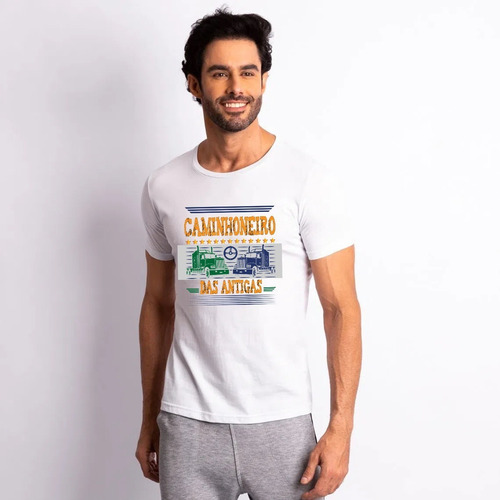 Imagem 3 de 6 de Camiseta Para Caminhoneiro - Caminhoneiro Das Antigas