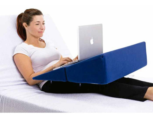 Almohada Cojin Respaldo Tipo Cuña Para Adulto Multiusos