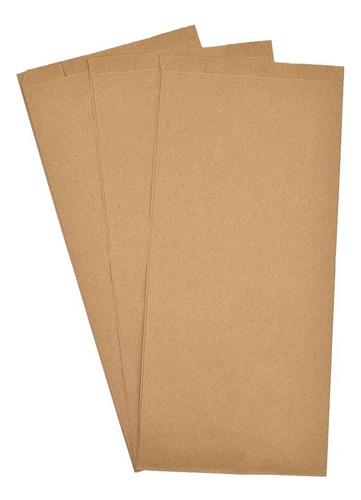 Pack 100 Bolsas Papel Kraft Ecológica Biodegradable Mayoreo