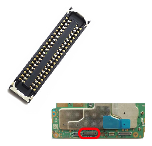 Conector Fpc Compatible Con Moto G9 Power Play E7 G7 40 Pin
