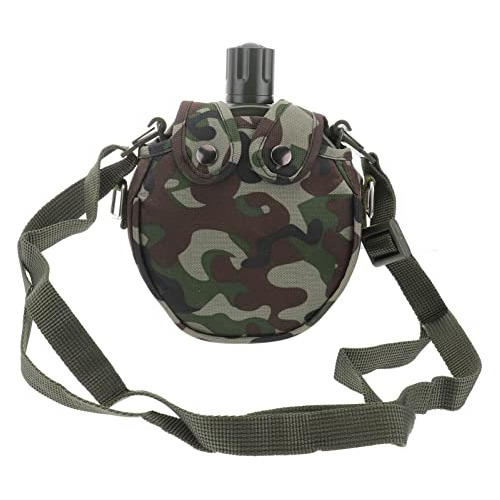 Cantimplora Militar De Acero Inoxidable Patrón De Estr...