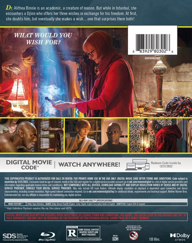 Blu-ray + Dvd 3000 Years Of Longing / Erase Una Vez Un Genio