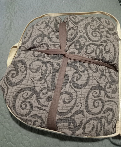 Funda 3 Cuerpos +1+1 P/ Sofa /cubresillon Beige Tramado