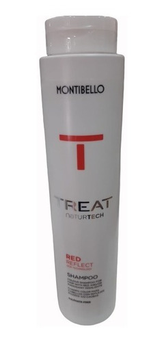 Shampoo Rojo Red Reflect Montibello Treat Naturtech 300ml