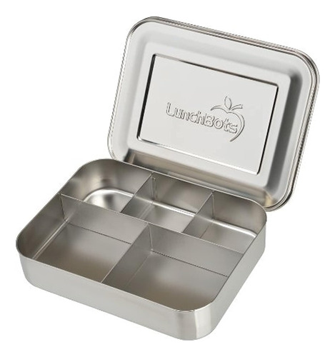 Bento Cinco Large Stainless Steel Food Container - Five...