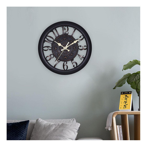 Shaoke Reloj Redondo Decorativo Moderno Que No Marca El