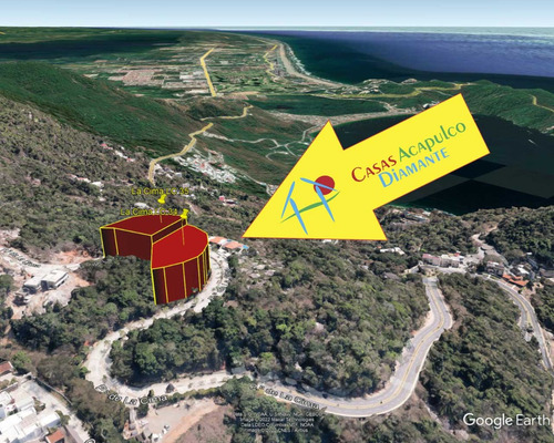 Cad Terreno La Cima Lc 34 Y 35. Dos Lotes Residenciales Con Vistas Privilegiadas A La Bahía De Acapulco