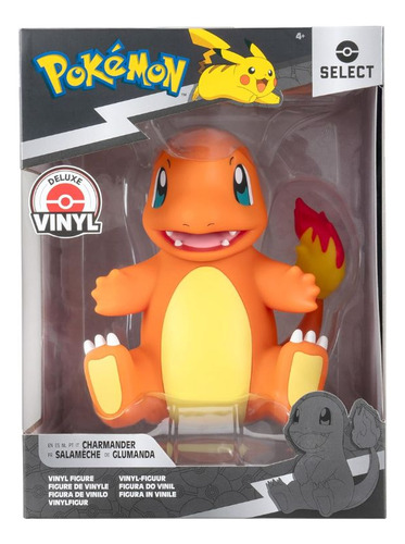 Pokemon Select Figura De Vinil 8 Deluxe Jazwares 20cm