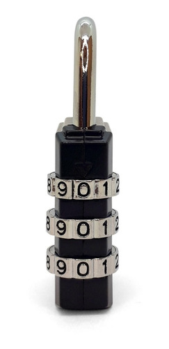 Imagen 4 de 10 de Candado Para Valija De 3 Dígitos Seguridad