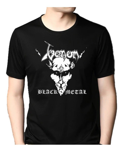 Playera Unisex Venom Black Metal Band
