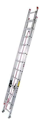 Escalera T3 Telescopica Extensible 6.40 Mt Aluminio Cuprum