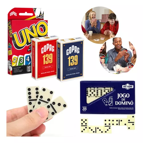 Jogo De Cartas Uno Certificado Inmetro Baralho Copag Oferta