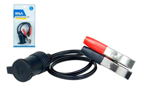 Adaptador Kala Com Plug 12 Volts (tipo Acendedor/jacaré)