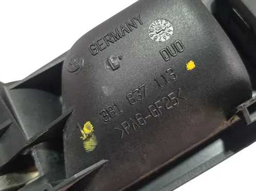 Maçaneta Interna Dianteira Esquerda Vw Passat 2001 V300 Dianteira (Usado)