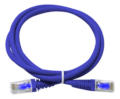 Furukawa 1mt Cat6 Azul U/utp Lszh Cable Patch Rj45 Gigalan 3
