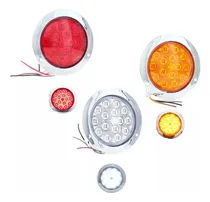 Comprar Plafon 15 Led Redondo 4 Pulgadas Alta Baja Estrobo 12-24v