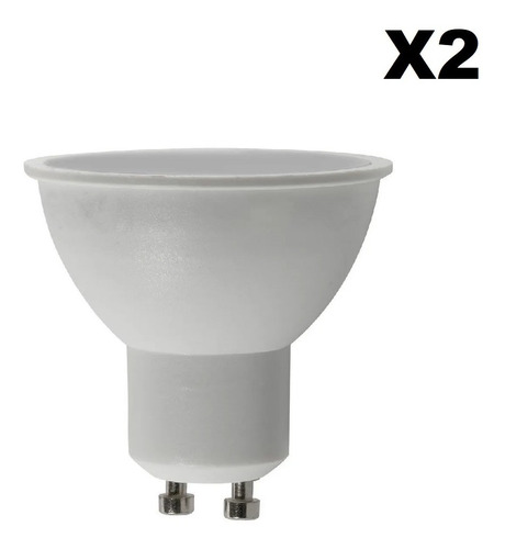 Imagen 1 de 7 de Bombillo Led Reflector Dicroico 3w Gu10 Luz Blanca Hammer