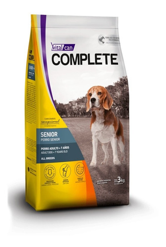 Complete Senior 20 Kgs. Despacho Regiones* Tm