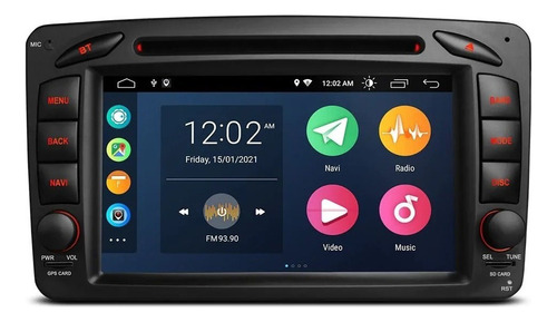 Mercedes Benz Clase C G Vito Clk Carplay Android Gps Radio