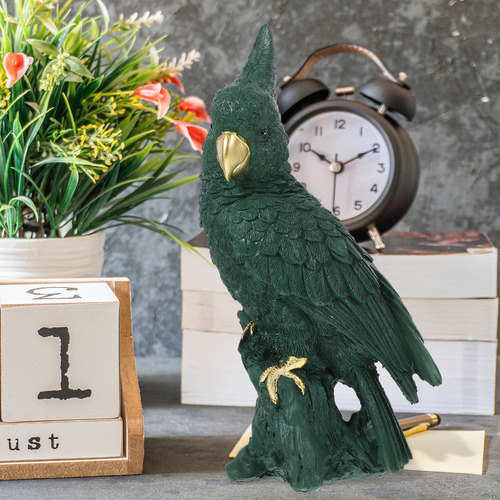 Nuevo Adornos De Loros Con Forma De Loro De Jardín