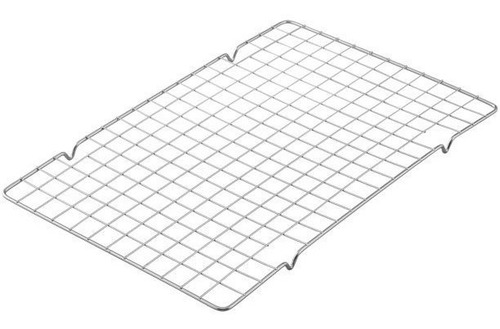 Imagen 2 de 8 de Rejilla Galletita Para Enfriar 40x25 Cromada Wilton Titanweb