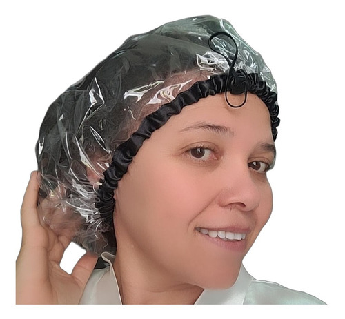 Touca Plastica De Banho Com Regulador.