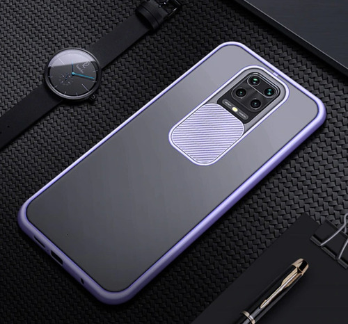 Funda Case Xiaomi Modelos Protección En Cámara Deslizable