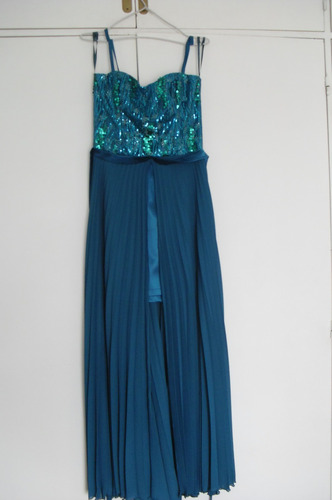 Hermoso Vestido Madrina O Fiesta Importante - Talle M