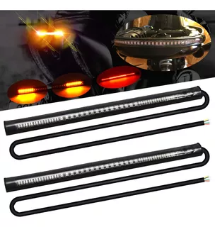 Luces Traseras Universales Para Motocicleta, 48 Led, Co...