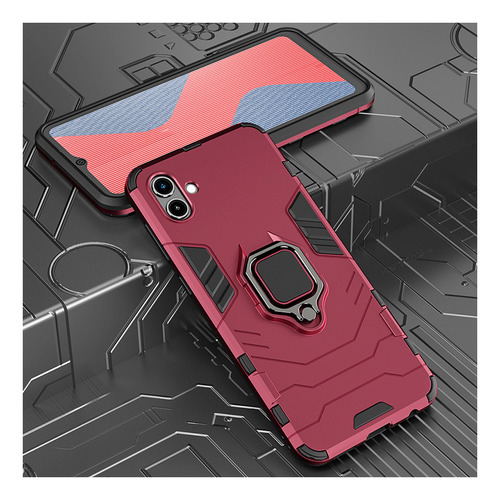 Funda Para Samsung Galaxy A04e A04 Multifunción Con Mica
