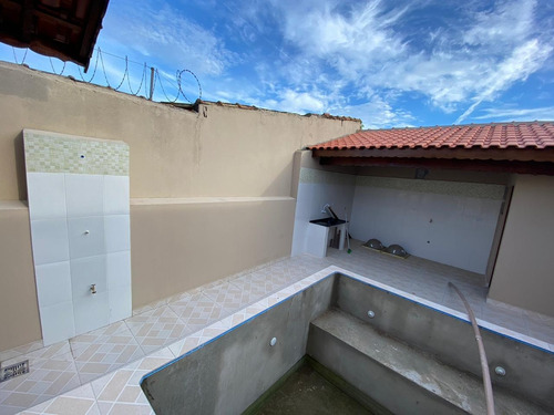 Imagem 11 de 12 de Cód Ma1111 Casa Nova Pé Na Areia Com Piscina Em Mongaguá
