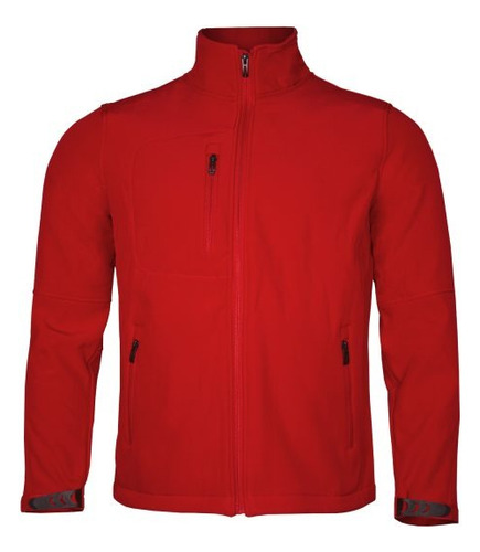 Chaqueta Softshell Corporativa Hombre Con Forro Termico Y Micropolar