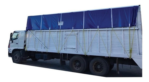 Lona Uso Rudo 6 X 10 Mts Fortoflex C610 Camionera C/argolla