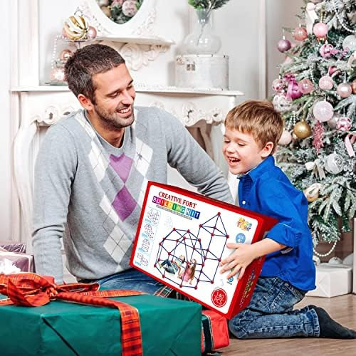 Springflower Fort Kit De Construcción Para Niños, Juguetes D