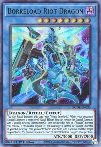 Borreload Riot Dragon - Bode-en036 - Ultra Rare