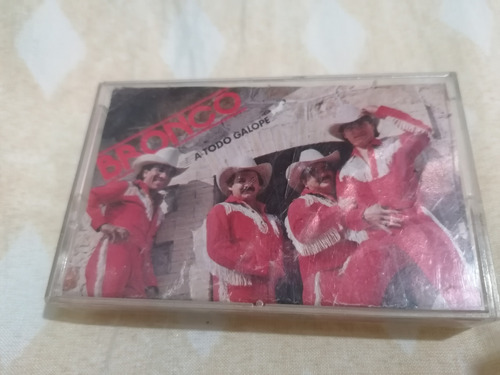 Cassette: Bronco A Todo Galope - 1989