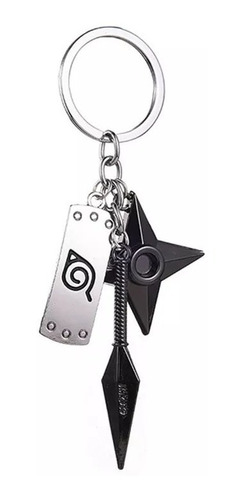 Llavero Anime Naruto Shuriken Y Kunai