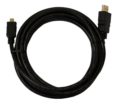 Cable Hdmi A Micro Hdmi Full Hd 1.5 Metros Pvc Camara Laptop