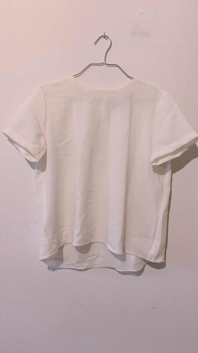 Blusa Zara Blanca