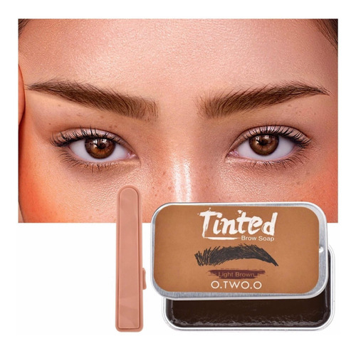 Gel Para Cejas Con Tinte De Henna Más Natural,maquillaje