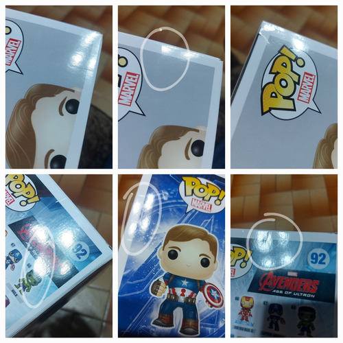Funko Capitan América (unmasked) 92 San Diego Comic Con 2015