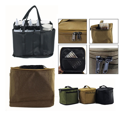 C-f Bolsa De Especias Portátil, Bolsa De Almacenaje Para