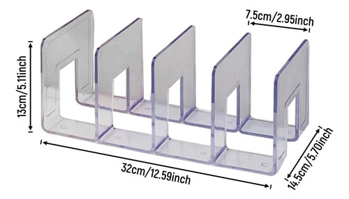 Divisor De Estantes For Armarios, 4 Compartimentos
